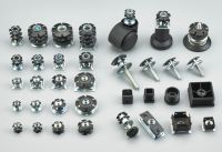 Connecteurs de tuyaux ronds et carrés M6 M8 personnalisés, inserts filetés, écrous, bouchons de trou de tube, embouts de tube, écrous étoiles