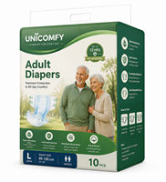 Couches jetables imprimées pour adultes avec protection anti-fuites 3D en tissu non tissé – Ultra-épaisses pour les soins aux personnes âgées, qualité hospitalière, vente en gros