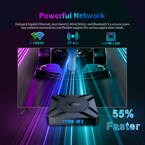 2025 รุ่นใหม่สำหรับ M300 Amlogic S905X5M Android 14 กล่องทีวี Quad Core AI 4GB 64GB 2.4G/5G WiFi 4K 8K H265 Main10 Smart Game - Product Image 4