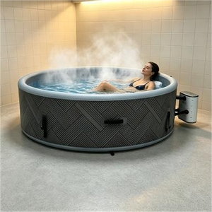 Bains à remous et salles de sauna : Équipement d'hydrothérapie tout-en-un pour les loisirs familiaux en plein air - Product Image 6