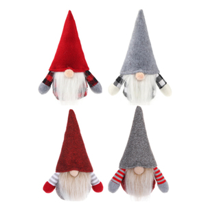 YW-353 <span class=keywords><strong>Scandinave</strong></span> Père Noël Ornements Décorations Suspendues de Noël Gnome Tomtees Peluche - Product Image 1