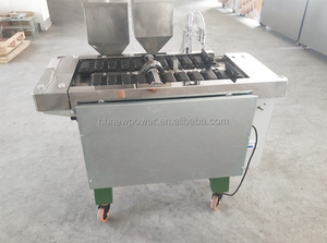 Machine à gâteaux de poisson en forme d'ours électrique Delimanjoo, nouvelle machine à gâteaux coréens Delimanjoo en acier inoxydable à haute productivité pour boulangerie - Product Image 5