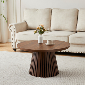 Elegante Mesa de <span class=keywords><strong>Centro</strong></span> Extensible de Madera de Teca para Sala de Estar - Product Image 2
