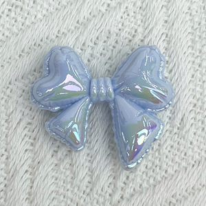 2025 nouvelle perle de nœud papillon colorée Uv pour la fabrication de bijoux en gros perles acryliques de luxe et accessoires de bricolage prêts à expédier - Product Image 4