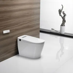 DA90電気トイレスマートトイレインテリジェント高品質中国WCトイレ自動オープンクローズリッド自動フラッシング