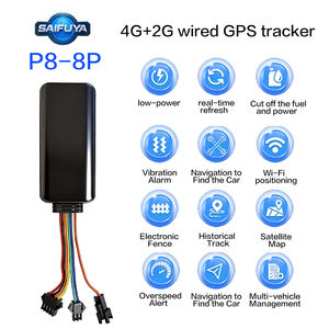 Microphone GPS professionnel P8-8P anti-chaleur 4G+2G filaire, bande complète 4G, <span class=keywords><strong>coupure</strong></span> de carburant SOS, câblage fixe, sans recharge, application Android pour tableau de bord - Product Image 2