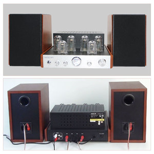 Casa de w/BT/Aux-in/CD-en función de tubo de vacío <span class=keywords><strong>amplificador</strong></span> externo altavoz - Product Image 4