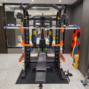 Rak Kekuatan Komersial <span class=keywords><strong>2026</strong></span> Combo-Functional Trainer Smith Machine Peralatan <span class=keywords><strong>Gym</strong></span> Tugas Berat untuk Pusat Kebugaran - Product Image 4