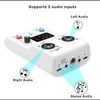 Système de monitoring intra-auriculaire sans fil stéréo IEM 2.4G avec émetteur et récepteur ceinture rechargeables pour scène, performances live, chanteurs et groupes