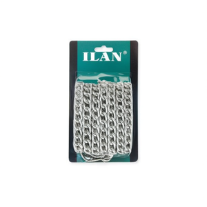 Catena in Metallo Ilan 18x24mm 7M Argento per Creazione di Gioielli - Product Image 2