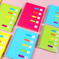 Agenda A4 personnalisé journal en PP journal ligné carnet à spirales avec couverture en PVC personnalisé vente en gros