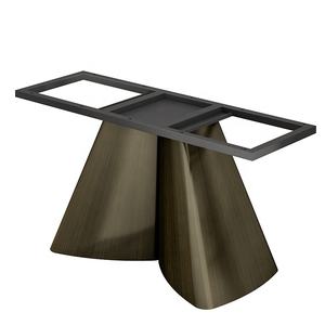 قاعدة طاولة مطعم الحديد الزهر ، معدات قاعدة الحديد المطاوع - Product Image 4