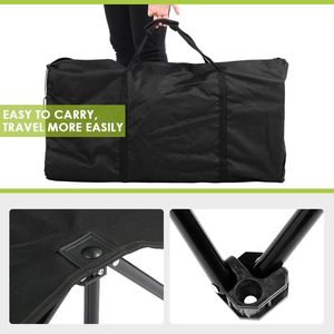 Banc de qualité supérieure 600D Oxford tissu Double couche pliable banc de touche pour meubles de camping - Product Image 5