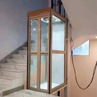 Mini-ascenseur résidentiel sécurisé, petit ascenseur personnel pour la maison, ascenseurs pour passagers, ascenseur pour escaliers, fauteuil roulant, 2 étages
