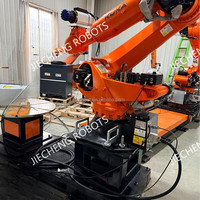 Robot de Grabado CNC de 6 Ejes KUKA AG KR210, Sistema de Fresado Industrial con Carga Útil de 210 kg para Procesamiento de Metal, Madera y Piedra