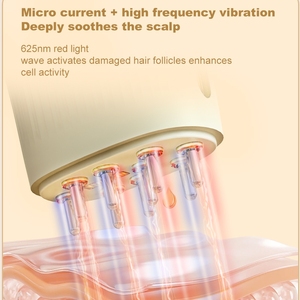 Nuevo Producto 2024, Equipo de Belleza, Dispositivo de Masaje para el Cuero Cabelludo, Peine Aplicador Eléctrico de Aceite para el Crecimiento del Cabello, Luz Roja, Masaje Capilar Anticaída - Product Image 3
