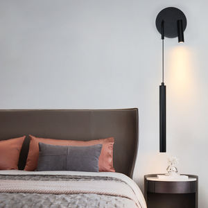 <span class=keywords><strong>Lampe</strong></span> murale suspendue pour <span class=keywords><strong>chevet</strong></span> avec projecteur LED réglable en hauteur - Product Image 4