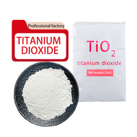 Dióxido de Titanio Rutilo en Polvo Nano Blanco (Dióxido de Tiourea) 98% de Pureza Certificado ISO9001 25kg/saco para Recubrimientos e Impresión de Tintas