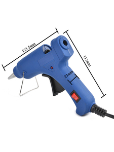 <span class=keywords><strong>Pistolet</strong></span> à <span class=keywords><strong>colle</strong></span> thermofusible de qualité supérieure pour système de chauffage <span class=keywords><strong>thermique</strong></span>, capacité calorifique électrique de 20W, baril en aluminium et buse en alliage d'aluminium - Product Image 5