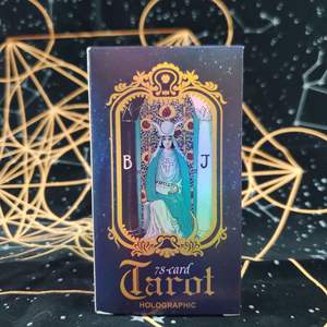 Fabrika sıcak satış özel baskı oyun kartları holografik eğlence eğlence A.E <span class=keywords><strong>Tarot</strong></span> mısır kartları bekleyin - Product Image 1