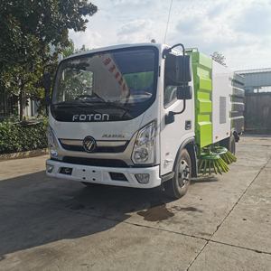 多功能扫路车扫路车清洗机清洁车灰尘真空卡车 - Product Image 2