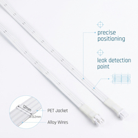 Détecteur de Fuite d'Eau Intelligent Tuya : Bande Adhésive Plate de Détection de Fuites avec Intervalle de 2,5 cm, Fixation Rapide pour Évier, Cuisine, Lave-Vaisselle