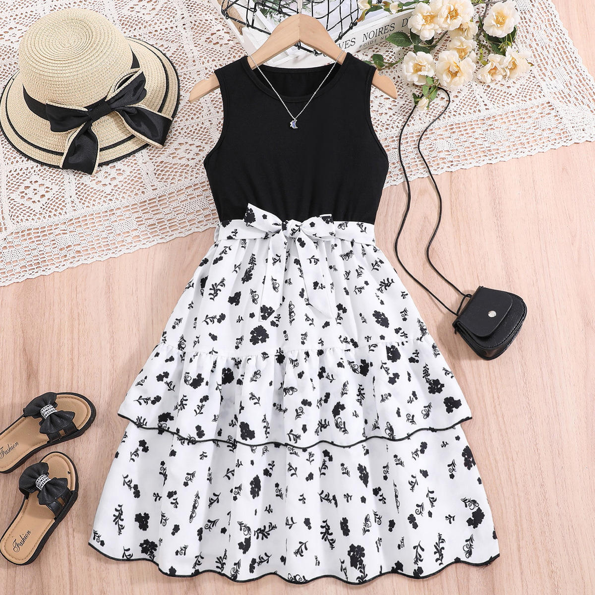 Floral Dress Korean Elegant Women's Fashion Trends
