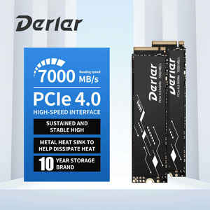 قرص صلب ديرلار M2 NVMe SSD أصلي بسعة 512 جيجابايت و1 تيرابايت، قرص صلب <span class=keywords><strong>M</strong></span>.<span class=keywords><strong>2</strong></span> 2280 PCIe 4.0، قرص صلب داخلي بسعة <span class=keywords><strong>2</strong></span> تيرابايت للكمبيوتر المحمول والكمبيوتر الشخصي - Product Image 1
