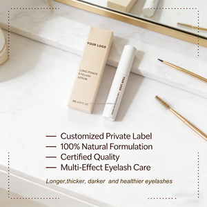 Sérum hydratant naturel pour la croissance <span class=keywords><strong>des</strong></span> <span class=keywords><strong>cils</strong></span> et sourcils, végétalien, couleur nude, pour <span class=keywords><strong>des</strong></span> <span class=keywords><strong>cils</strong></span> <span class=keywords><strong>plus</strong></span> longs, <span class=keywords><strong>plus</strong></span> épais et <span class=keywords><strong>plus</strong></span> foncés, en tube, vente en gros - Product Image 2