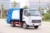 Camion Compacteur de Déchets 4x2 Direct Usine 5m³ – Camion de Collecte des Déchets Compacté pour l'Assainissement