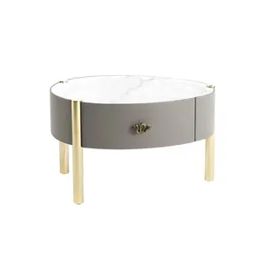 Unregelmäßig einzigartiges design 3 beine moderner luxus-nachtständer designer italienischer luxus-schlafzimmer-möbel nachtständer
