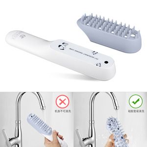 Namsan <b>Pet</b> Grooming <b>Brush</b> Battery Powered Antibacterial For Cats Modern Design Plastic Material - Product Image 5