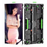 Écran LED d'affichage vidéo et mur vidéo à diodes électroluminescentes grand format pour location de scène intérieure couleur P3.91