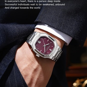 Nouvelle montre de luxe 2025, montres automatiques pour hommes 38MM, mouvement NH35, cristal saphir, acier inoxydable, étanche 50M - Product Image 3