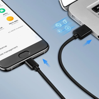 Cable USB Tipo A a Tipo C para Carga y Sincronización de Datos, 1 Metro