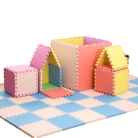Ventes chaudes 2023 Carreaux de sol en mousse à emboîtement 30x30cm 2cm d'épaisseur EVA Tapis de jeu souple pour bébé Style jouet sportif Qingtao LX0059