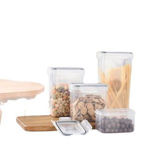 Wishome kín thực phẩm lưu trữ <span class=keywords><strong>Container</strong></span> có nắp đậy 28 cái nhựa lưu trữ hộp cho nhà bếp & Phòng đựng thức ăn tổ chức thực phẩm khô - Product Image 4