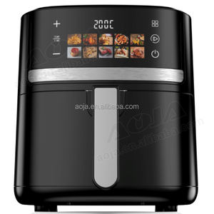 AOJA-Freidora de aire eléctrica portátil de 7l, freidora de aire sin aceite para cocinar platos saludables para toda la familia, con ventana - Product Image 2