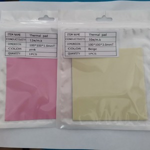 Coussin thermique KJ 100x100x1.5mm Gris 12W/m.k Silicone Dissipation de chaleur - Product Image 2