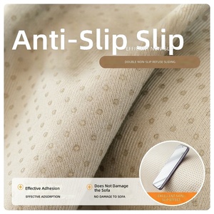 Housse de <span class=keywords><strong>canapé</strong></span> en chenille imperméable antidérapante, résistante aux animaux domestiques, en velours côtelé, tissu épais et résistant à l'usure, vente en gros - Product Image 4