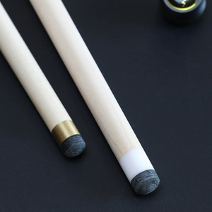 Bois d'érable de qualité supérieure 1/2-PC <span class=keywords><strong>Unilock</strong></span> 12.5mm Pointe en cuir véritable Bâtons de queue de billard à vendre - Product Image 6