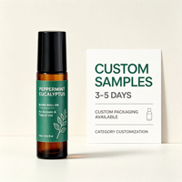 Roll-on OEM Menthe Poivrée et Eucalyptus 10ml – Aromathérapie Mentholée pour Soin Quotidien Rafraîchissant – Vente en Gros Usine