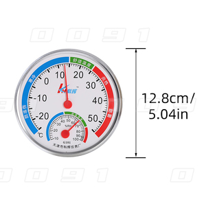 전문 전자 화이트 미니 홈 백라이트 온도계 온도 실내 습도계 야외 미터 디지털 Lcd 습도 - Product Image 5