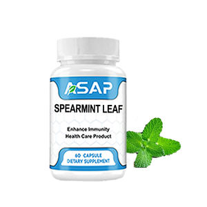 OEM Venta caliente suplementos herbales Mentha Spicata polvo cápsulas de hoja de menta verde - Product Image 1