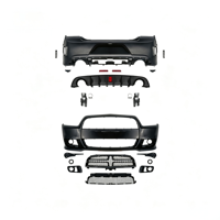 Kit de conversion extérieur style SRT PNB pour Dodge Charger 2008-2014 : pare-chocs avant et arrière, lèvre arrière, embouts d'échappement