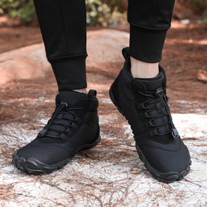 Scarponi da neve caldi da trekking unisex zapatos in gomma leggera antiscivolo alla caviglia <span class=keywords><strong>scarpe</strong></span> da neve <span class=keywords><strong>invernali</strong></span> da trekking - Product Image 6