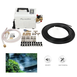 Máquina de Nebulização Elétrica de Alta Pressão 1L/Min com Aço Inoxidável para Resfriamento de Jardins e Pátios Externos - Product Image 1