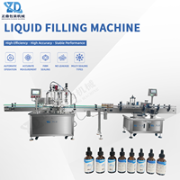 Machine de remplissage, de bouchage et d'étiquetage entièrement automatique à servo-linéaire pour jus de pastèque en mini-bouteilles, équipement d'emballage intégré