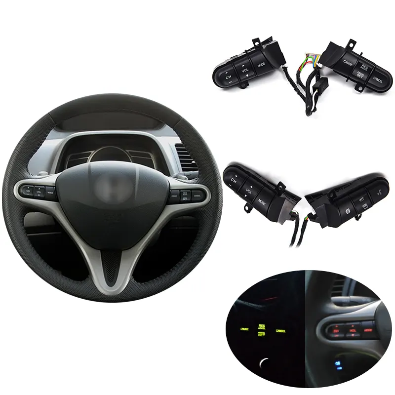 Suitable for 2010-2014 Honda Fit Jazz City Civic steering wheel buttons cruise control switch 36770-SNA-A12