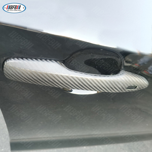 Pour Toyota <span class=keywords><strong>Corolla</strong></span> GR <span class=keywords><strong>2023</strong></span>+ Garniture extérieure en carbone, finition brillante en fibre de carbone, couvre-poignée de porte - Product Image 5